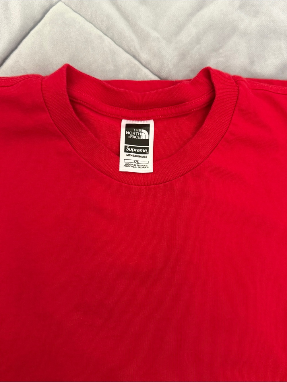 Mens Supreme x North Face T-Shirt